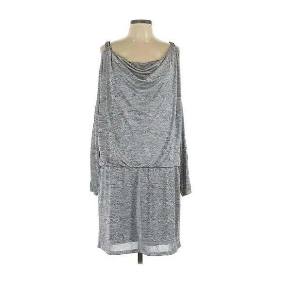 WHBM Embellished Cold Shoulder Jersey Dress NEW! - Picture 3 of 8